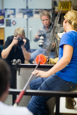 Ottawa photo class - Glass Blowing