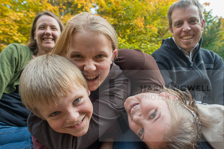 Candid family portrait - Ottawa Gatineau