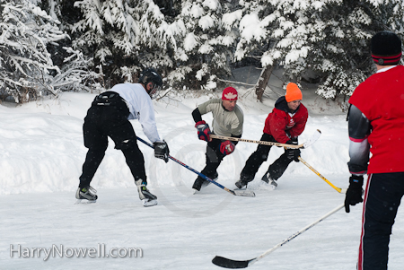 Chelsea Pond Hockey Tornament