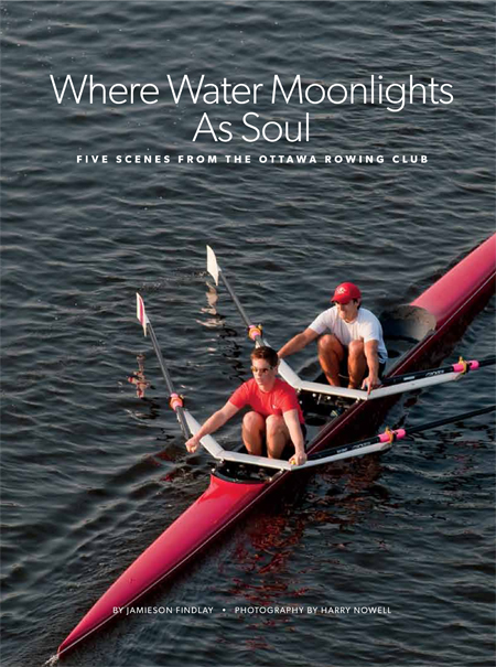 Rowing Photography for Ottawa Magazine