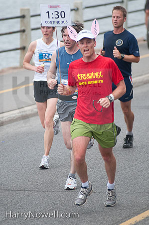 Ottawa Half Marathon Pace Bunny Photo 2010