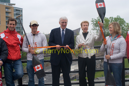 Official opening of the Pumphouse