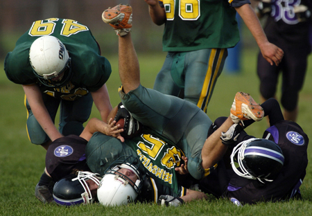 Blair Gable captures football