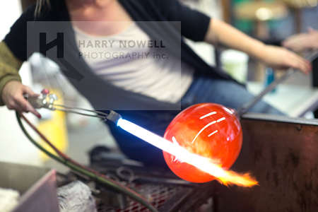 Ottawa photo workshop - glass blowing